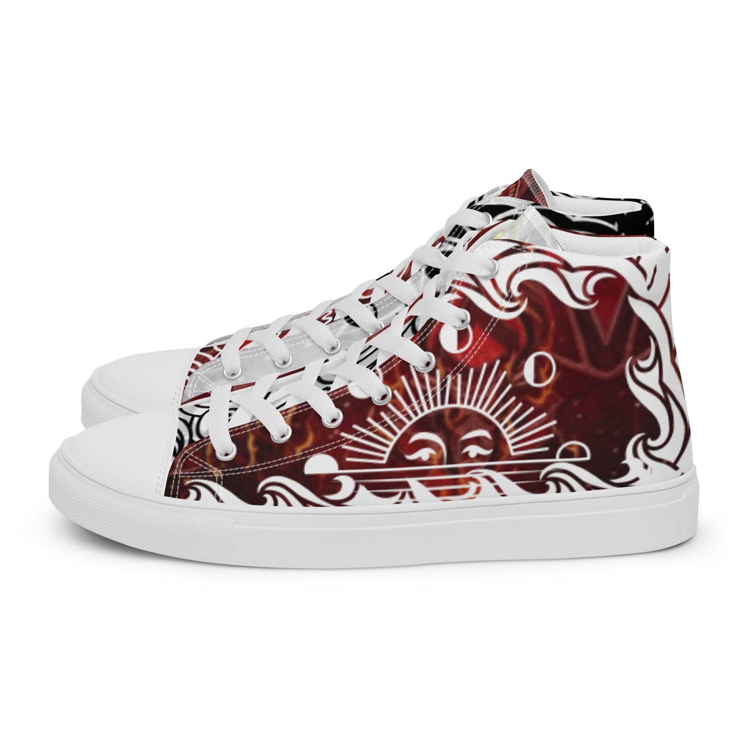 Women’s high top canvas shoes - FelinDesign
