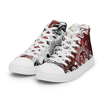 Women’s high top canvas shoes - FelinDesign