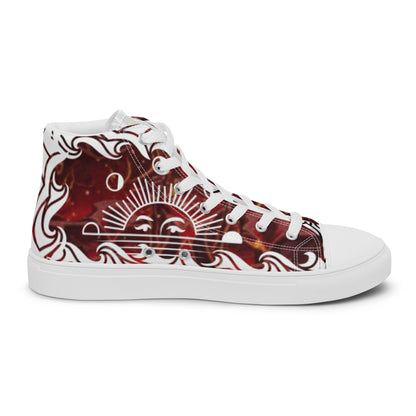 Women’s high top canvas shoes - FelinDesign