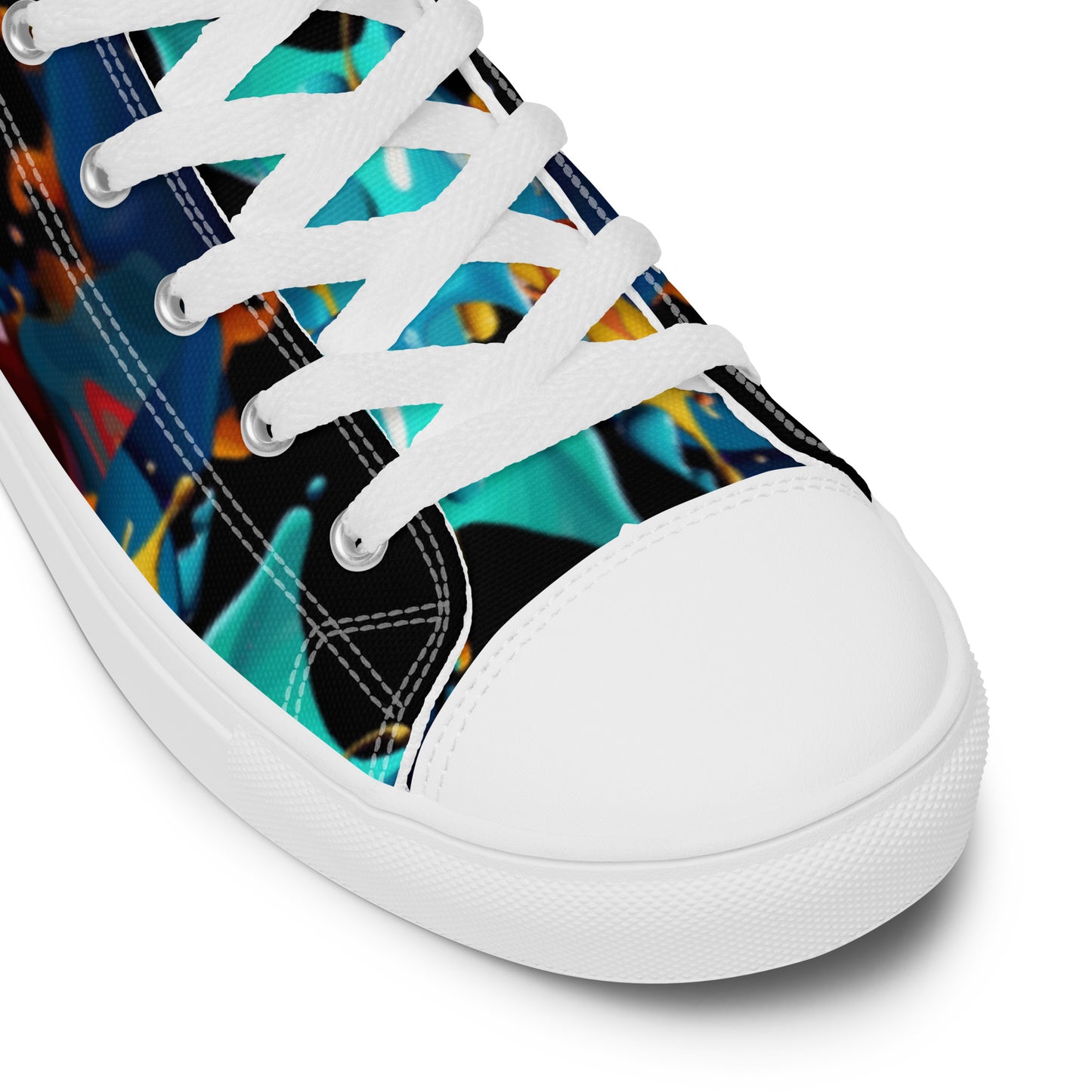 Fashionable Sneakers for Women | Comfy & Trendy Women's Canvas High Tops | Casual Sports Shoes | Stylish Footwear 432 - FelinDesign