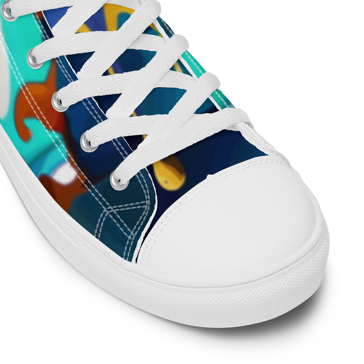 FelinDesign #637 Women's High-Top Canvas Sneakers, New Edition, Comfortable & Stylish - Trendy Casual Shoes for Everyday Looks - FelinDesign