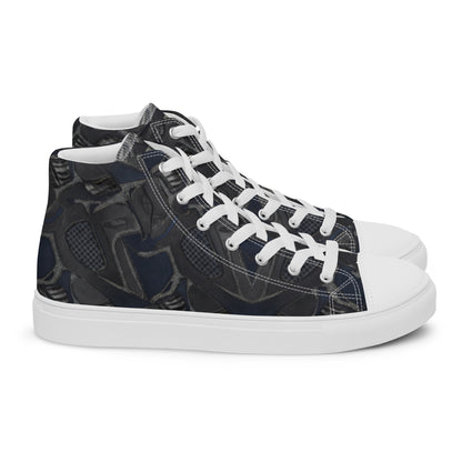 Women’s high top canvas shoes - FelinDesign
