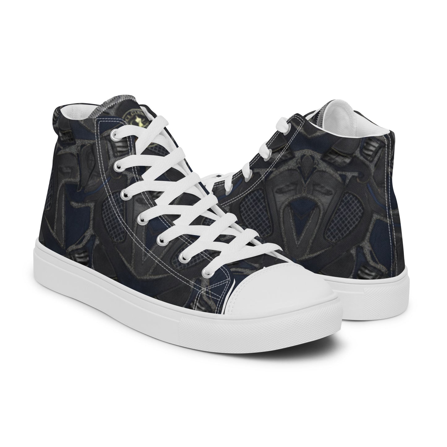 Women’s high top canvas shoes - FelinDesign
