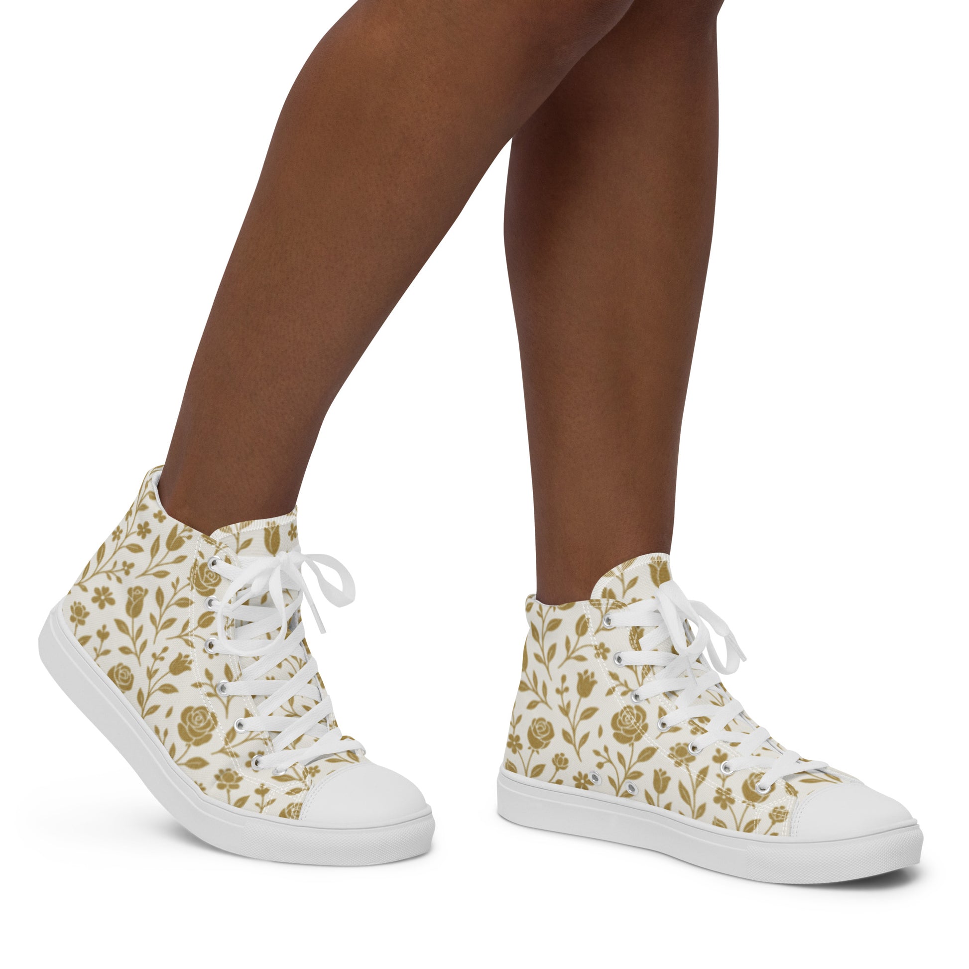 Sneakers Women  FelinDesign Canvas shos High Top Sneakers | Chic Fashion Footwear | Trendy & Comfortable | Size Options Available - FelinDesign