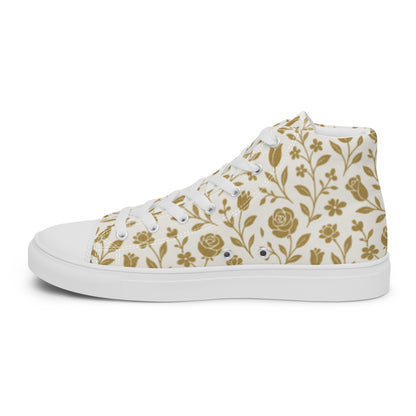 Sneakers Women  FelinDesign Canvas shos High Top Sneakers | Chic Fashion Footwear | Trendy & Comfortable | Size Options Available - FelinDesign