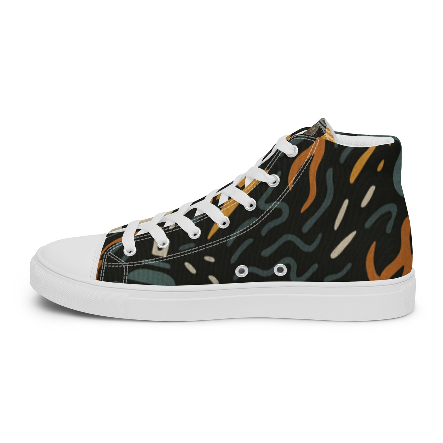High-Top Fashion Women's Canvas Sneakers | Comfortable & Trendy Casual Shoes for Everyday Wear | Stylish Women's Footwear - FelinDesign
